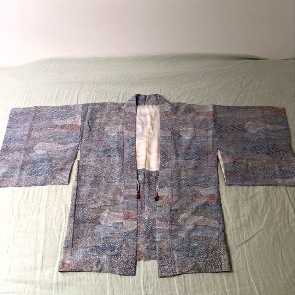 Vintage Japanese Kimono Open Robe